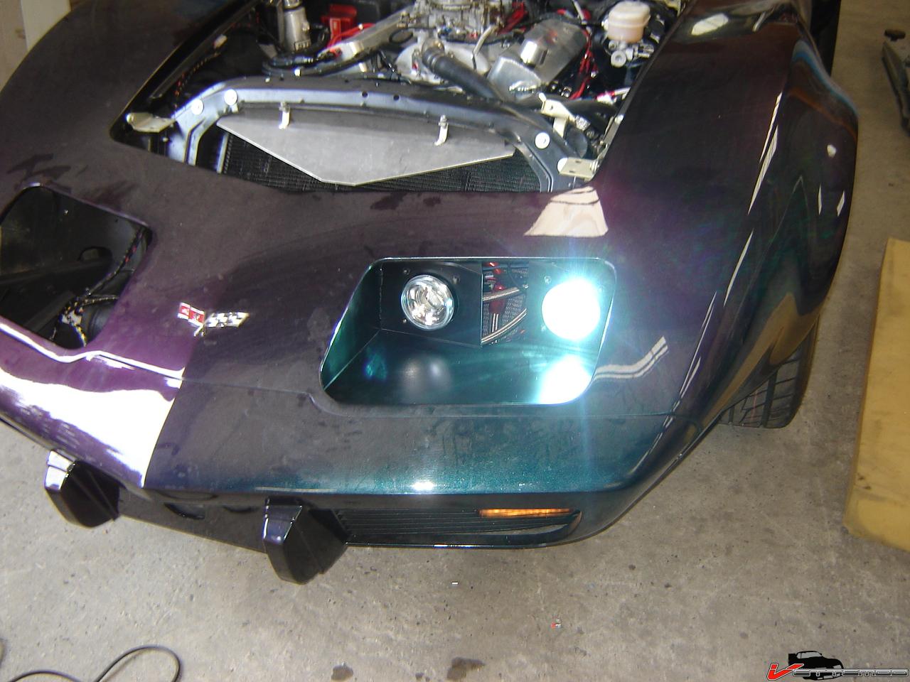 C3 Corvette LED Headlights W/Custom 3D Printed Adapters, 51% OFF